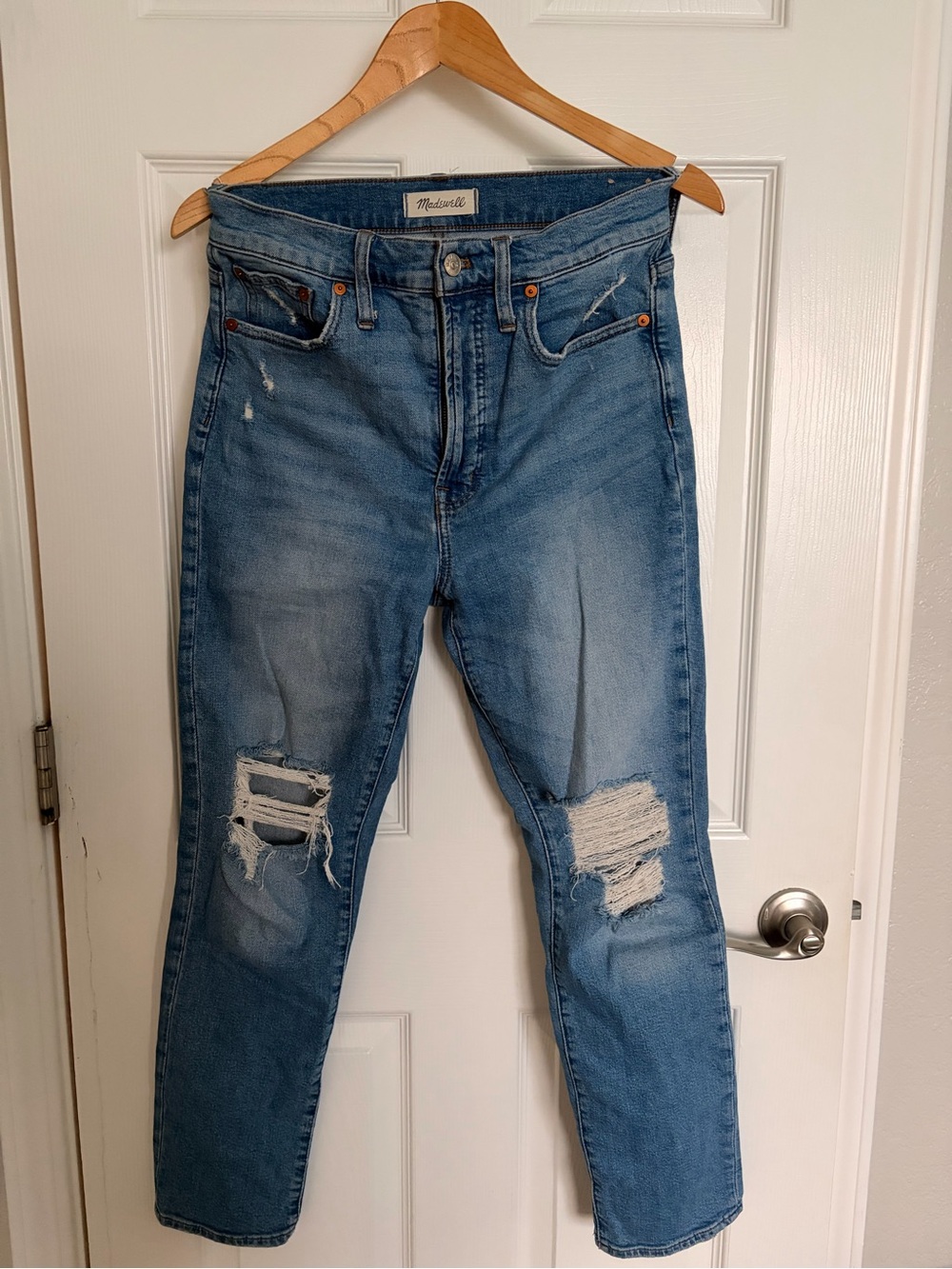 Madewell The Perfect Vintage Jean - Distressed